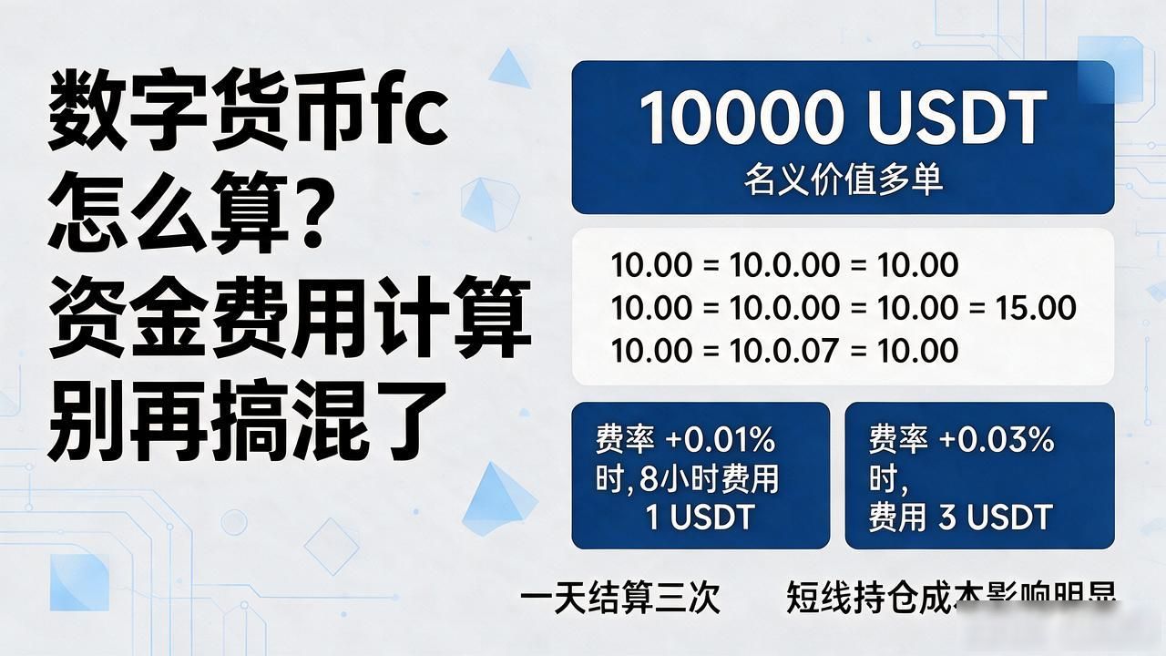 合约资金费用fc怎么算_数字货币fc怎么算_期货持仓成本计算技巧